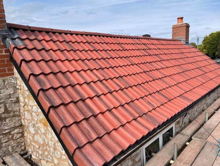 Roof completed in almondsbury Bristol